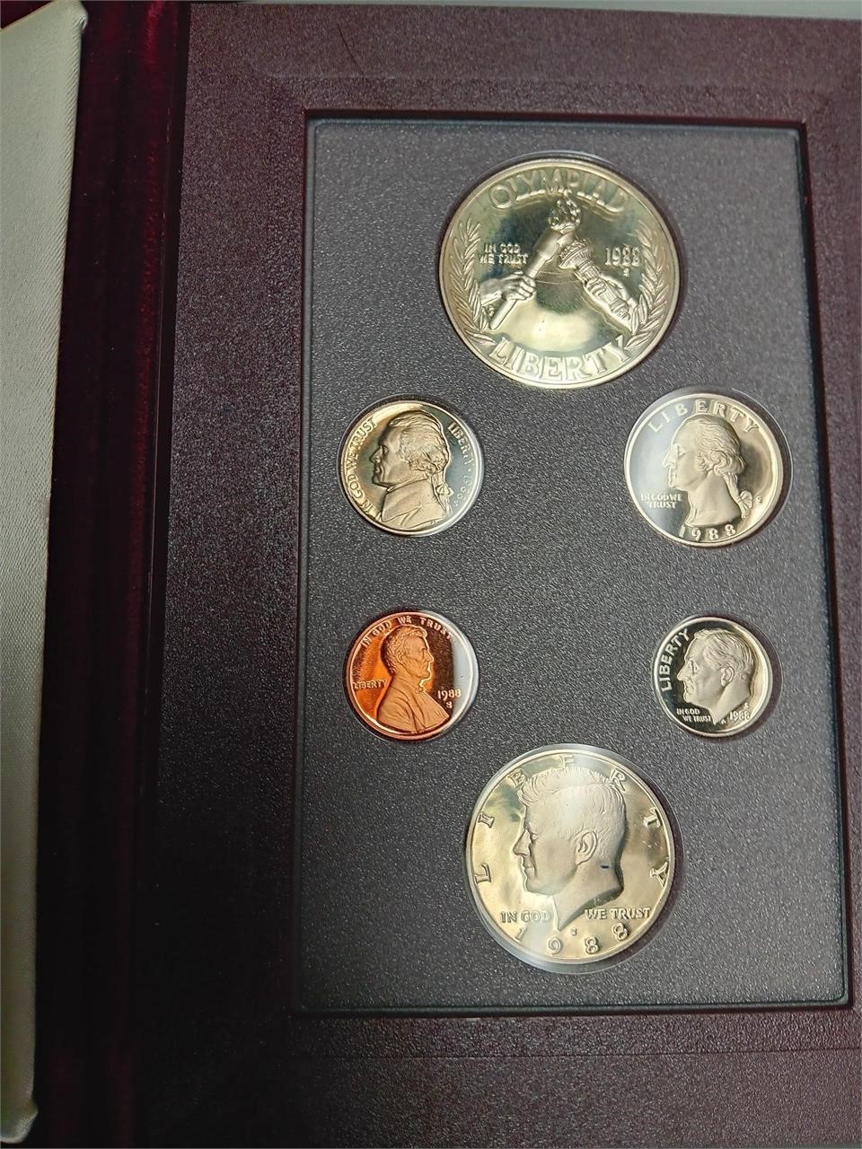 1988 US Mint Prestige Coin Set