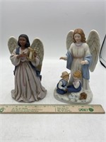 Home Interiors porcelain Angel Figures