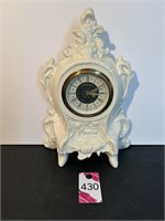 Ceramic Clock 7.5"W X 3.5"D X 11.5"H