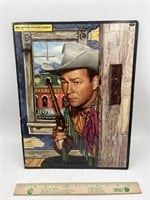 Vintage Roy Rogers tray puzzle