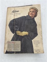 Aldens Fall and Winter Catalog 1952 53Vintage