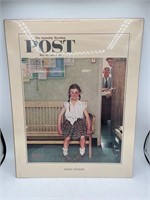 20” x 16” the Saturday evening post print hang