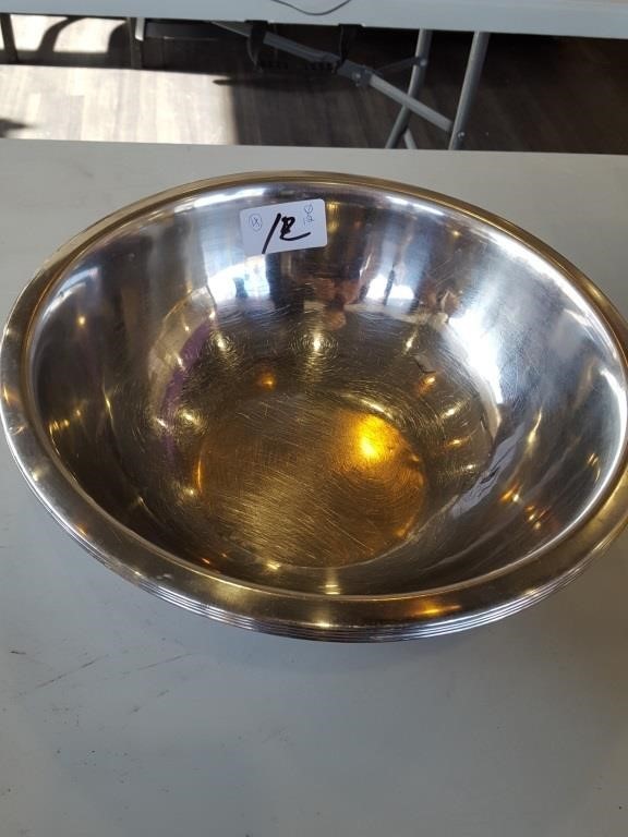 ss bowls 12" diameter