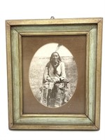 Native American Framed Print 11.25” x 13.25”