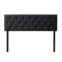 ABBYSON CAMILA BONDED LEATHER HEADBOARD,