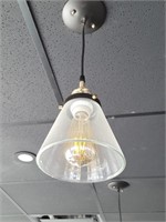 hanging lites with antique bulbs, **see