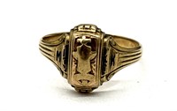‘10K’ Marked 1946 Class Ring Size 8
(Size as