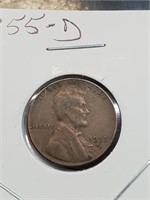 Better Grade 1955-D Wheat Penny