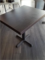 wooden top dining table 30 x 24"