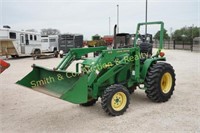 JOHN DEERE 790 WITH 419 JD FRONT END LOADER