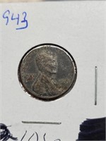 1943 Steel Wheat Penny