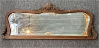 Antique Beveled Mirror 45” x 18”