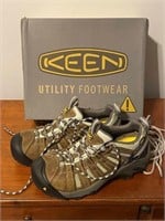 Keen Women's 7m Drizzle/Surf Steel Toe Shoes