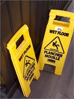 wet floor signs