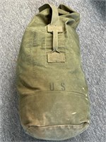 US Military Duffle Bag with Military Clothing