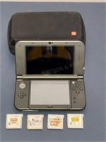 Nintendo 3DS XL System, Case & Games