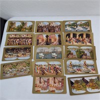 14 STEREOVIEW CARDS