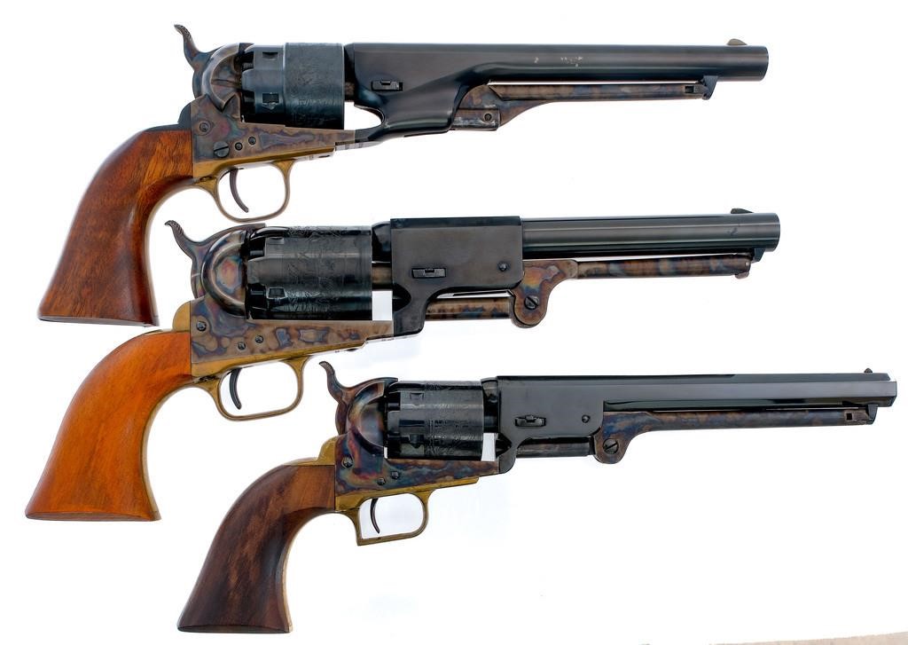 Colt Black Powder 3 Pcs Lot Revolvers