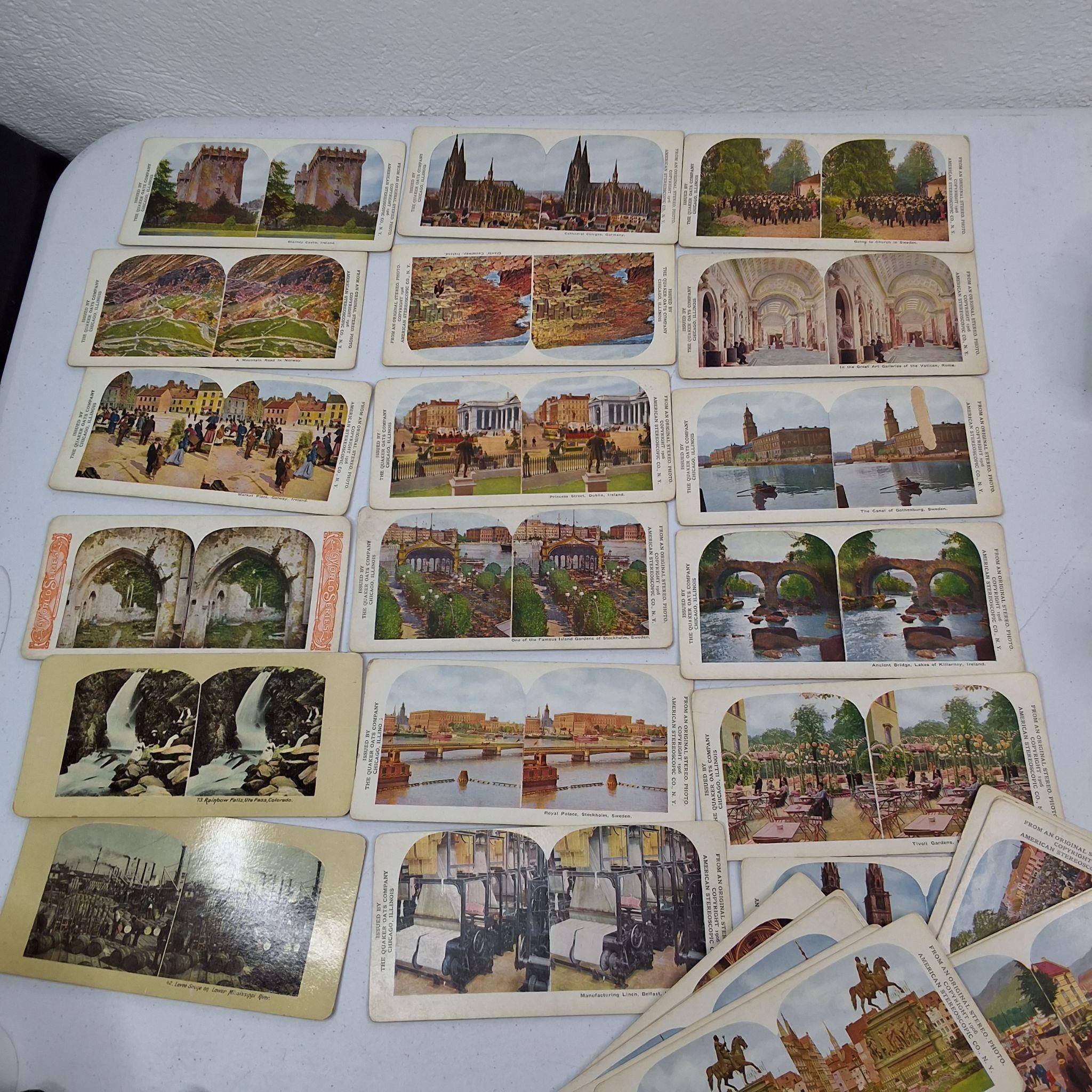 25+STEREOVIEW CARDS