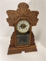 Standing Wood Clock