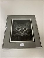 Jw Vagedes Cat Painting 63/600