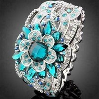 Blue Flower Ring