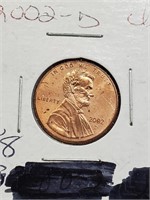 BU 2002-D Lincoln Penny