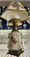 MINIATURE GONE WITH THE WIND STYLE LAMP