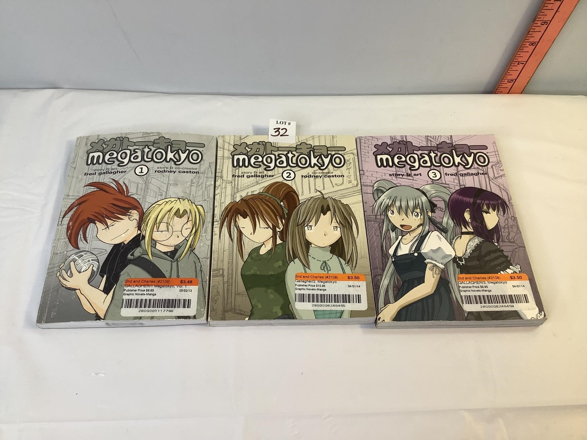 Mega Tokyo Books 1-3