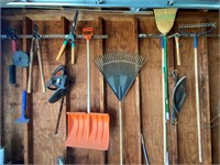 Broom, Rake & Shovel