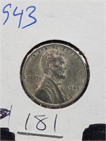 1943 Steel Wheat Penny