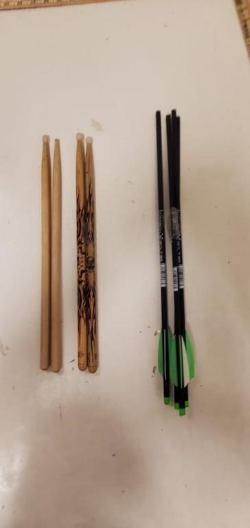 Arrows And Drum Sticks