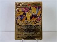 Pokemon Card Rare Gold Zeraora Vstar