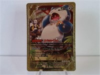 Pokemon Card Rare Gold Snorlax