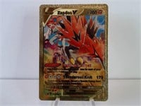 Pokemon Card Rare Gold Zapdos V
