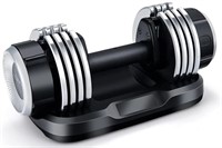 Retail$110 Adjustable Dumbbells up to 25lbs