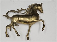 Brass Horse 11 x 11" high