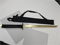 NEW 26" Gold Blade Sword w/Sheath