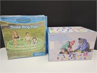 NEW Three Ring Pool & Sand Toys