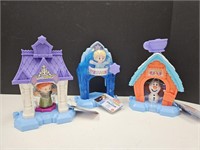 3 NEW Frozen Little People Playsets