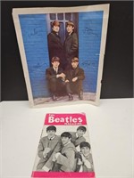 1964 Beatles Poster & Magazine