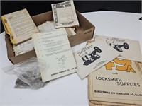 Vintage Padlock & Door Keys & Locksmith Guides