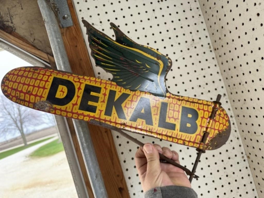 Vintage Dekalb Sign