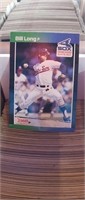 Bill Long 1988 Donruss baseball cards