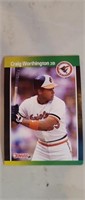 Craig Worthington 1988 Donruss baseball cards