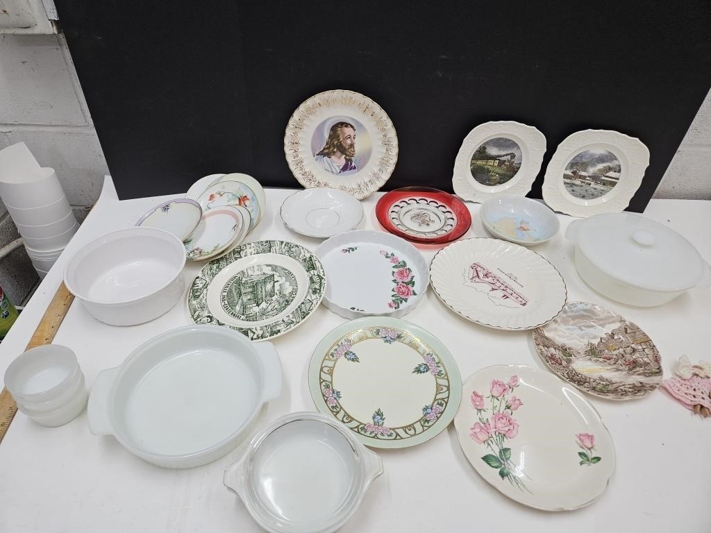 Corning Ware, Anchor Hocking, Collector Plates ++