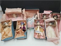 Collection of Madame Alexander Dolls w/Boxes
