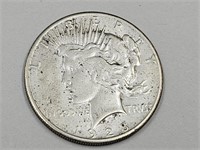 1928 Silver Peace Dollar Coin