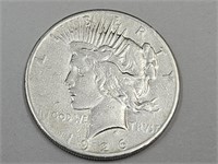 1926  Silver Peace Dollar Coin