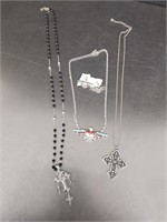 ~Costume Jewelry Set & Crosses